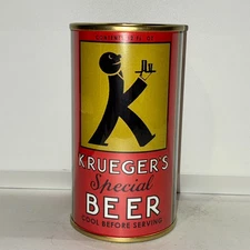 Krueger's SPECIAL 1933 FIRST BEER CAN OI REPLICA / NOVELTY beer can, paper label
