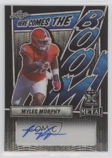 2023 Leaf Metal Here Comes the Boom Black Wave 3/4 Myles Murphy Auto 10k8