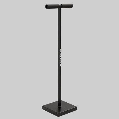 WERKTHOR Handstampfer 11,5kg aus Stahl - Bodenverdichter mit T-Griff 20x20cm