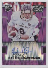 2016 Prizm Collegiate Draft Picks Purple Flash 76/99 Daniel Braverman Auto 0b2