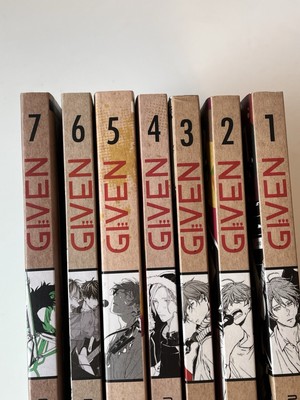 Given Manga Band 1-5 Deutsch Natsuki Kizu Egmont