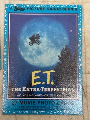 1982 E.T. TheMovie 23 Trading Cards W/No Doubles by Universal Studios very good