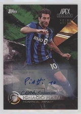 2016 Topps Apex Green Auto /50 Ignacio Piatti #10 Rookie Auto RC