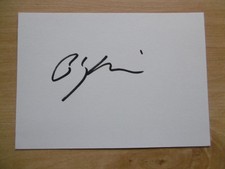 Philipp Aghion "Nobel Prize economy 2025" autograph signed 10x15 cm card
