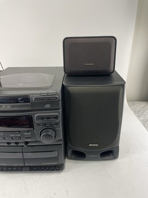 Aiwa CX-NV20U 1995 Stereo System CD Changer Dual Cassette 2