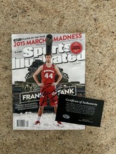 Frank Kaminsky Wisconsin Badgers Autographed Sports Illustrated 2015 COA