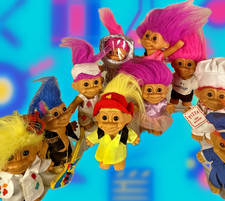 90s Vintage Russ Troll Dolls - Choose Your Career, Professionals, Dream Job
