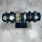 Lot Of 4 Vintage Watches, 2 Bracelets Women Costume Jewelry Rhinestone Untested