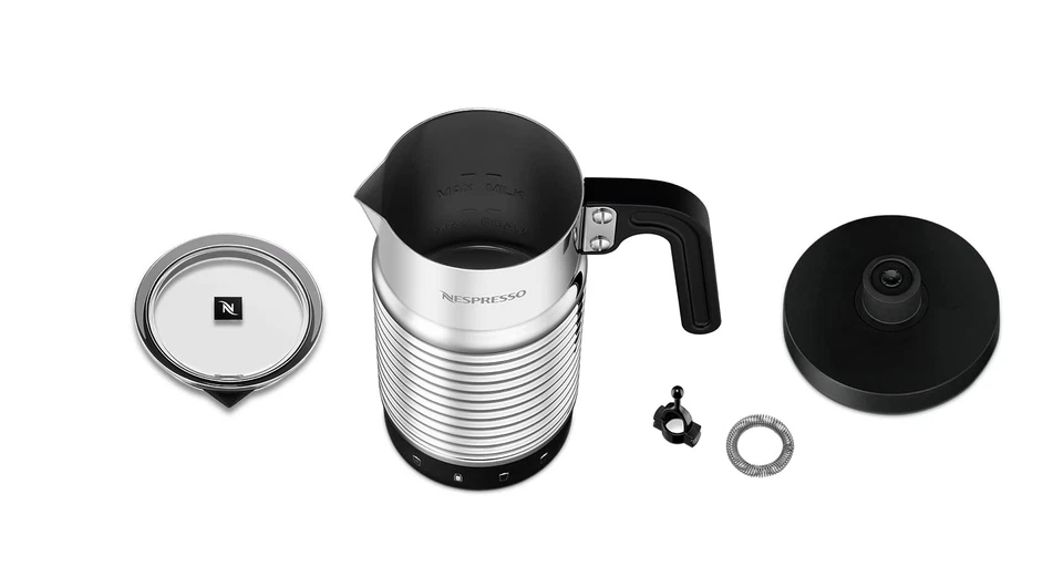 NESPRESSO Aeroccino 4 Montalatte elettrico per cappuccino 4 funzioni schiuma - Immagine 3 di 4