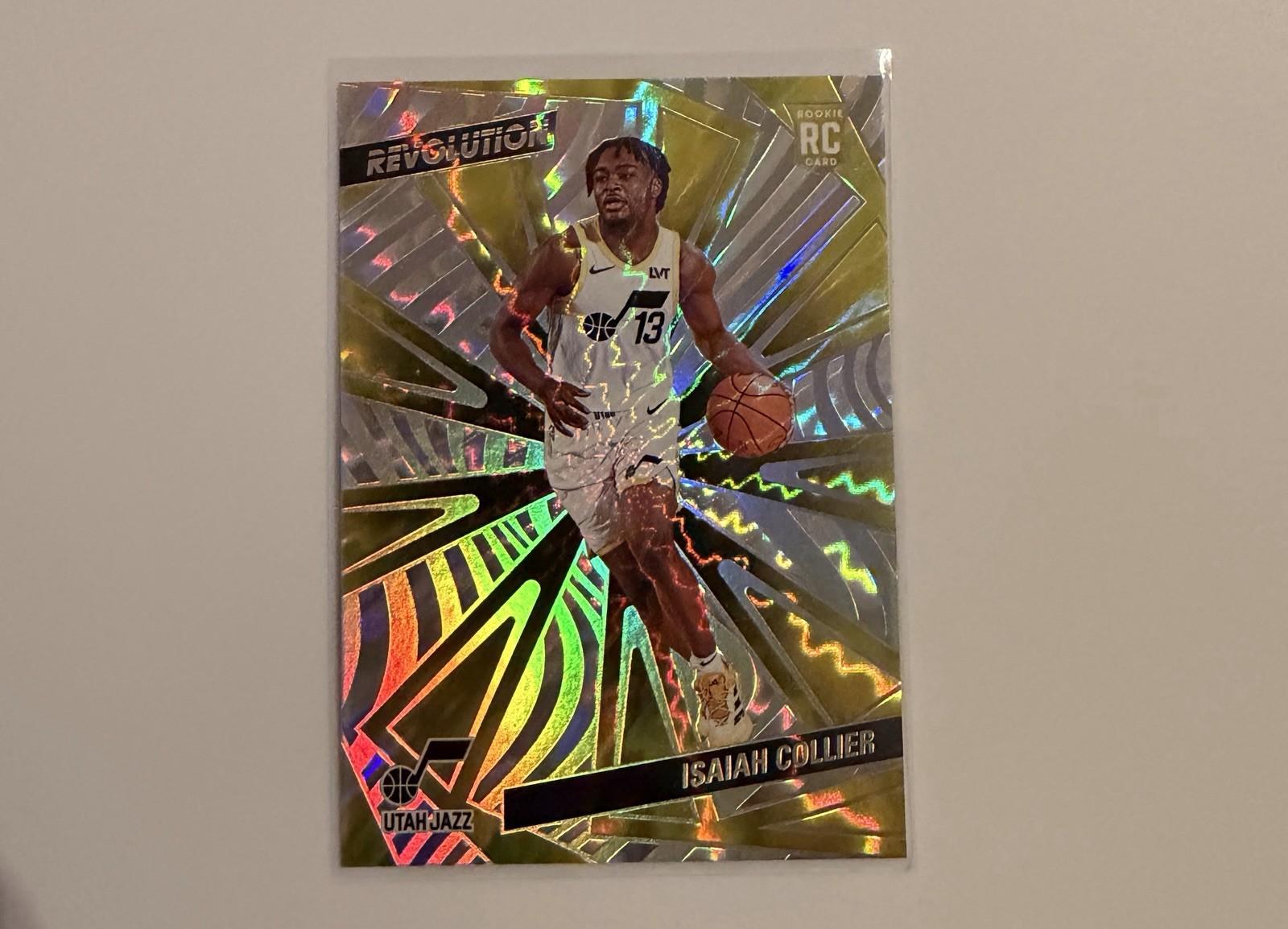 2024-25 Panini Revolution - Rookies Isaiah Collier #144 Lightning /175 (RC)