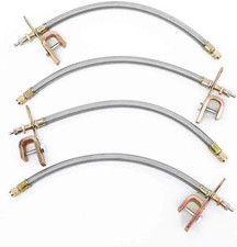 Valve Stem Extension 4pcs 7 Braided Tire Valve Stem For Dual Wheel Truck Rv New Valve Stem Extension 4pcs 7 Braided Tire Valve Stem For Dual Wheel Truck Rv New