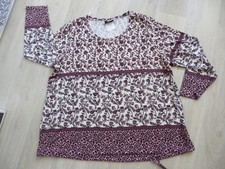 XXL52/54 Gina Benotti Damen Tunika,Bluse, Shirt Mehrfarbig  Langarm neu