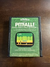 Atari 2600 Pitfall Harry's Jungle Adventure Game Cart, 1982, Activision