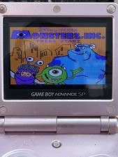 THQ Monsters, Inc. Nintendo Game Boy Color GBC NTSC-U/C E 2001 Cartridge