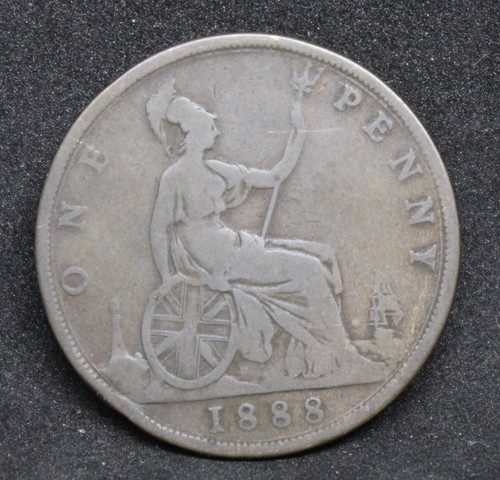 1888 Great Britain Large Penny