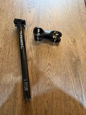Elite 31.8mm X4 stem and Thomson Elite seatpost SP-E118