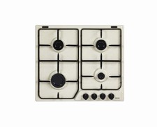 De'Longhi SF 46 ASV 60 cm 4 Fuochi Piano Cottura a Gas da Incasso - Sabbia