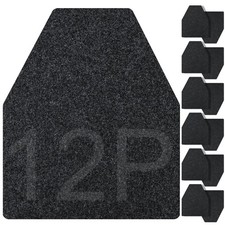 ToLanbbt 12PCS Urinal Mats for Men Bathroom Non-Slip Urinal Floor Mats Water Abs