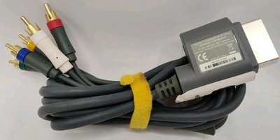 Microsoft Xbox 360 OEM Genuine Authentic Component HD AV Cable *VGC* Tested!
