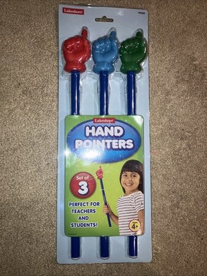 Lakeshore Hand Pointers Set Of 3 - Skill Learning: Social Skills