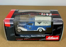 Schuco 1/43 Mercedes-Benz 170V Delivery Truck ARAL Planenwagen 02263 **READ**