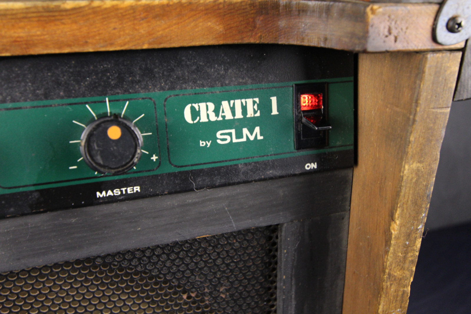 1978 Vintage Crate 1 by SLM CR-1 USA Made Pine Wood Furniture Guitar Combo