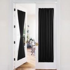 Door Curtains for Door Window, Thermal and Room Darkening Curtains for French...