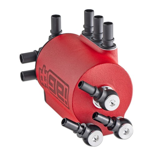 IAG Performance Air / Oil Separator AOS RED for Subaru STI 08-21 /WRX 08-14 - Afbeelding 7 van 15