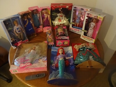 VARIOUS COLLECTIBLE DOLLS-BARBIE/SPICE GIRLS/CODY/ARIEL/WOOLWORTHS-YOU CHOOSE