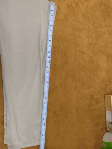 Karen Scott Women Size Petite X-Large Beige Mid-Rise Corduroy Pants - Picture 3 of 3