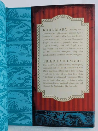 THE COMMUNIST MANIFESTO AND DAS KAPITAL Karl Marx Friedrich Engels Hardcover NEW - Picture 7 of 7