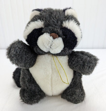 1992 Toys R Us Raccoon Plush 10" Stuffed Animal Geoffrey Vintage