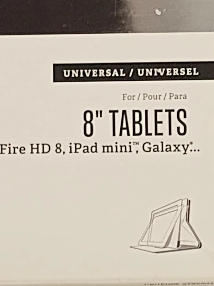 Case Logic SureFit Folio for 8" Tablets - Polyester - Dress Blue - Image 3 of 4