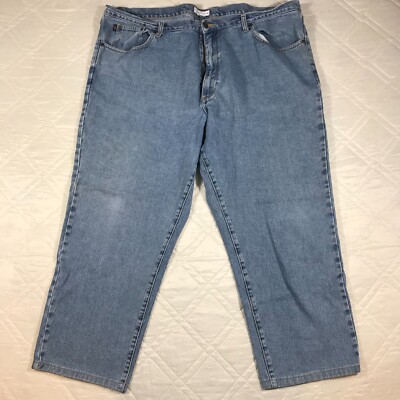 Cutter & Buck well worn blue jeans 48X30