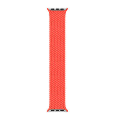 Original Apple Watch Armband Braided Solo Loop 40mm El Orange Versiegeltes Paket