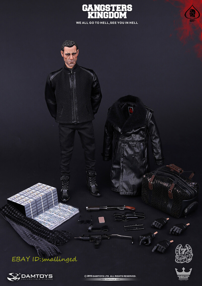 DAMTOYS GK009 Gangsters Kingdom Spade 7 1/6 Scale Action Figure In