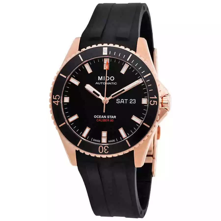 Mido Ocean Star Captain Black Dial Men
