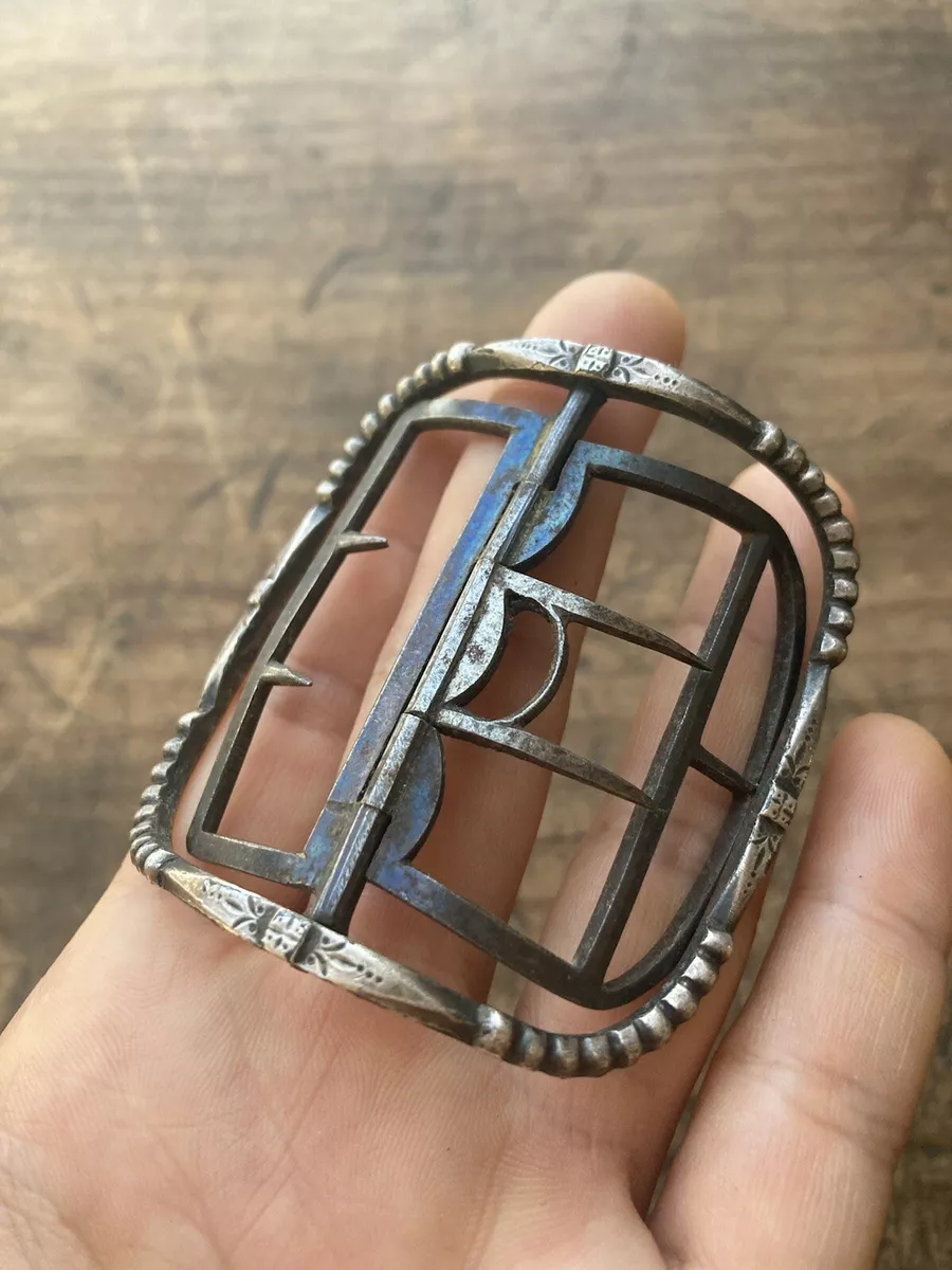 Silver shoe buckles cheap