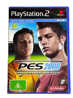 PES 2008 Pro Evolution Soccer PS2 PAL *Complete* | eBay