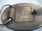 Road King Driver’s Club Belt Buckle -76th Truck Stop  - Roaring Lion  — photo 3