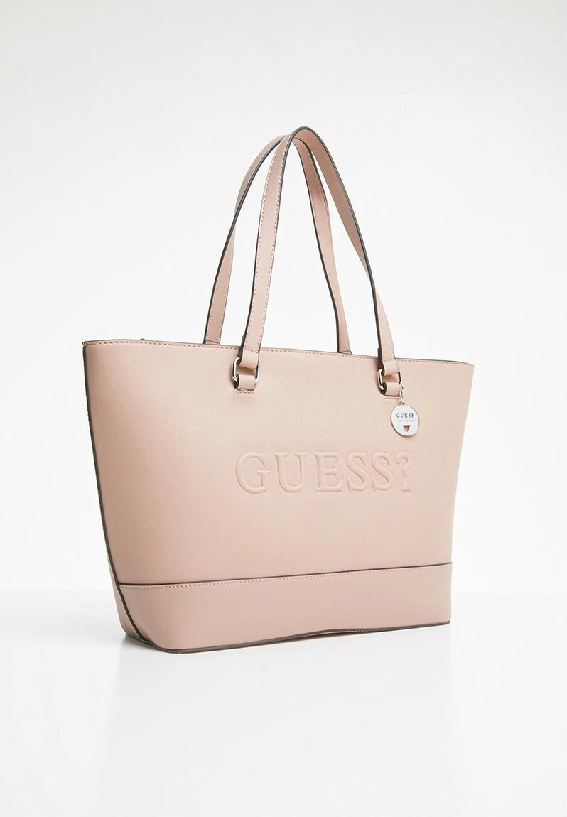 Guess saffiano hotsell shopper bag