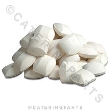 BOX OF 40 x WHITE CERAMIC BRIQUETTE BRICKS GAS BARBECUE BBQ GRILL CHARGRILLS