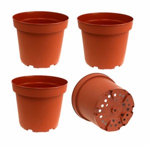 Untertopf Kunststoff Terracotta Pflanztopf Anzuchttopf Blumentopf Ø10,5