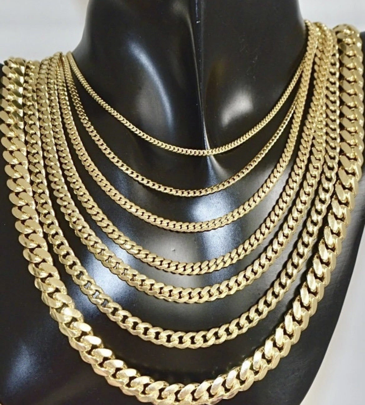 14K Yellow Gold Rolo Paperclip Chain Necklace - Paperclip Rolo Chain - Link Chain Necklace Pendant Chain 2.5mm, 18 inch