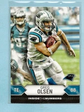 GREG OLSEN - 2012 Bowman "Inside The Numbers" - #ITN-GO - Panthers