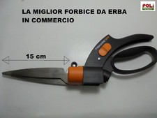 FORBICI TAGLIABORDI PER PRATO GS42 FISKARS ANGOLO DI TAGLIO REGOLABILE 360°