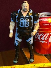 BAM BAM BIGELOW WCW Official Action Figure Wrestling Blue Outfit