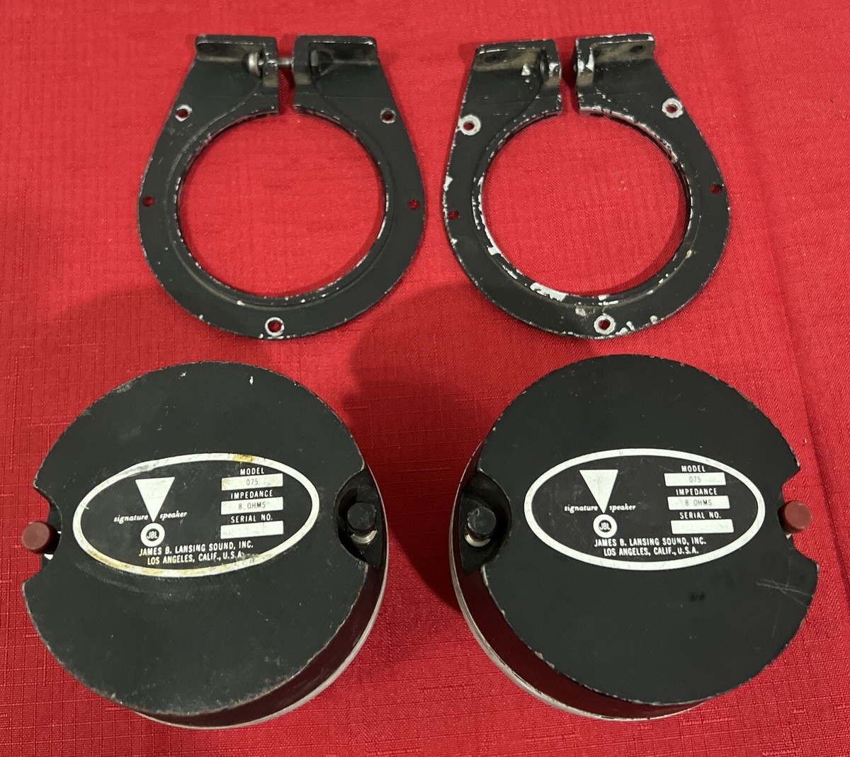 JBL 075 8 ohm Bullet Tweeters #2 | eBay