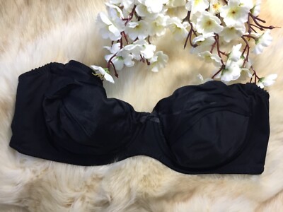    padded underwired   Bra size  LORMAR it  4b us 36b eu 80b  black strapless 