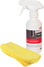 Non Aerosol Gloss Surface Cleaner and Microfibre Cloth 250ml of Unika